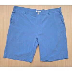 Peter Millar Shackleford Performance Hybrid Shorts Mens 40 Blue Crown Sport